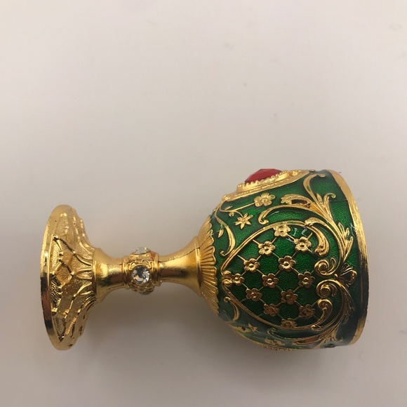 Vintage-Style Ornate Decorative Chalice Goblet/Shot Glass/Gift Idea/Home Decor - Picture 3 of 12